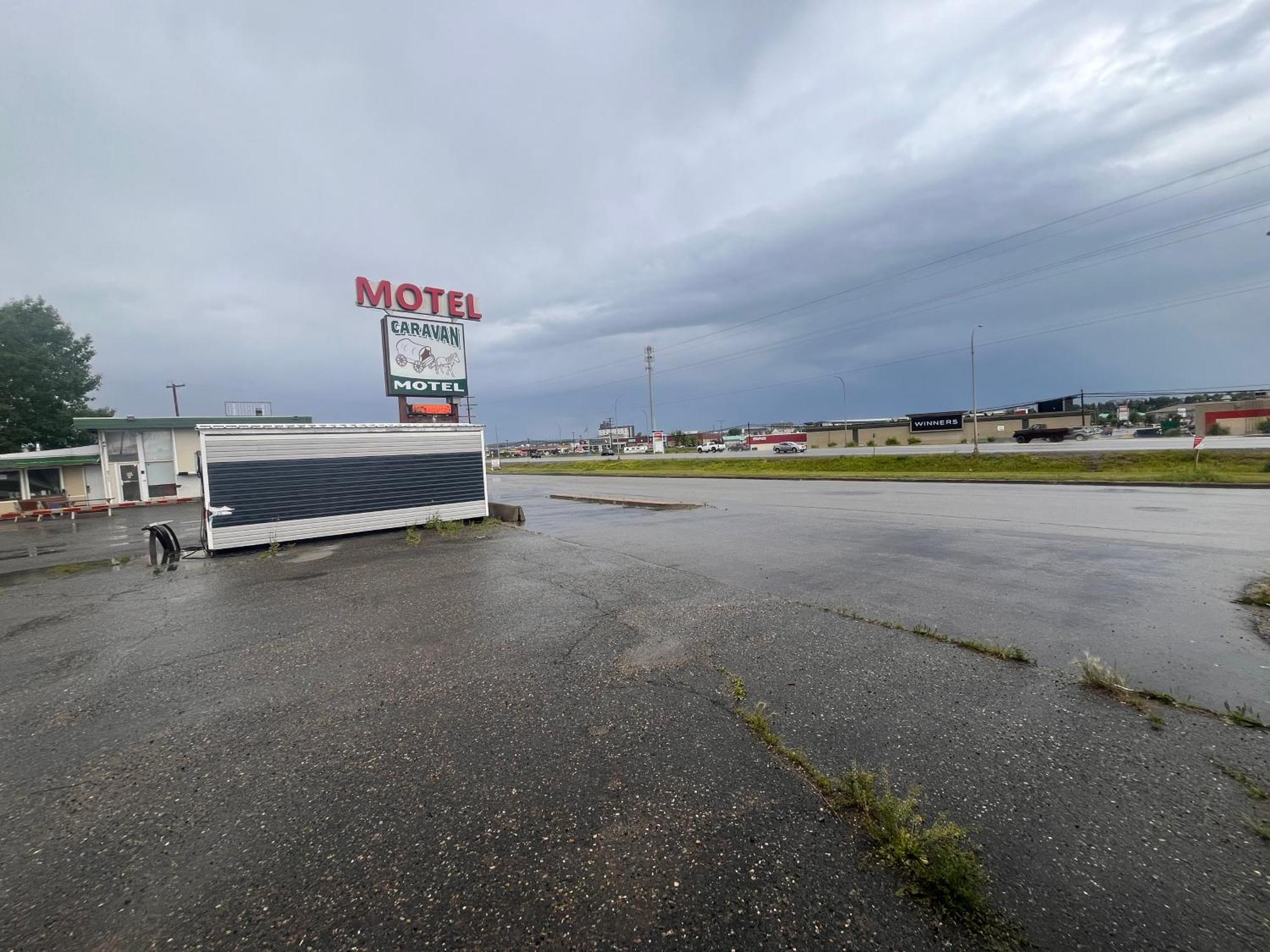 Caravan Motel Fort St. John Esterno foto